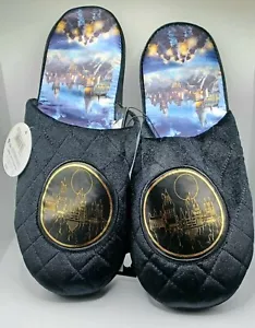 Harry Potter Wizarding World Castle Size L/XL Bioworld Slip On. Unisex Slippers - Picture 1 of 5