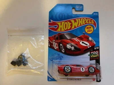 Nuevo Ford GT40 MK.IV 2021 Mattel Hot Wheels HW Race Day '57 con 4 ruedas de repuesto A Foto 1 de 2
