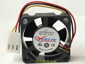 Vette A3010M12S-N 12V 0,11A 30*10mm 3-Pin Lüfter - Bild 1 von 4