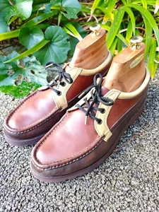 Russell Mokassin Country Oxford 9 E braun Chromexcel mit neuen Gumlite Sohlen - Bild 1 von 24