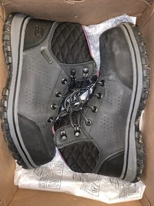 Skechers McColl Composite Toe Work Boots, Black, Women's 8.5 M - Picture 1 of 1