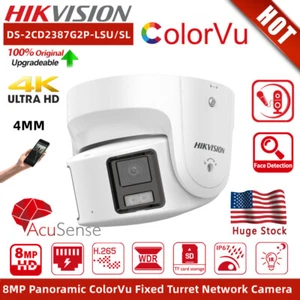Hikvision 4K Panoramic ColorVu Camera DS-2CD2387G2P-LSU/SL DS-2CD2347G2P-LSU/SL - Picture 1 of 24