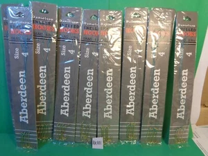 Ganchos Danielson Snelled Gold Aberdeen, talla 4, paquetes de 10, 60 ganchos totales (Nuevos) - Imagen 1 de 10