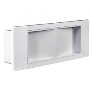 Lampada Emergenza 1499 11W Beghelli Stile In 8h 8106/11 Completa Di Incasso - Imagen 1 de 4