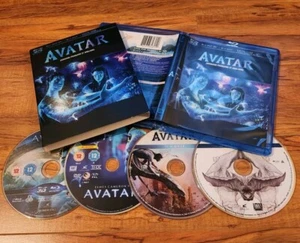 /5949\ Avatar 3D & 2D Re-release Blu-ray DVD & Extras Discs *READ DESCRIPTION* - Picture 1 of 3