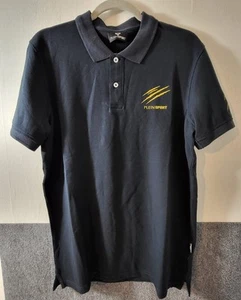 Plein Sport Polo Shirt Black Medium - Picture 1 of 6