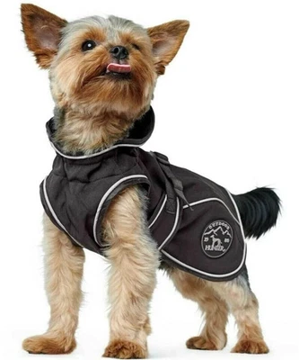 ⭐ HUNTER Hundemantel Uppsala Softshell 40 unbenutzt schwarz Regen Wintermantel ⭐ - Bild 1 von 4
