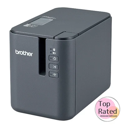 Brother PT-P950NW P-TOUCH Kogyo Monochrome PC Label Printer Japan New - Image 1 of 4