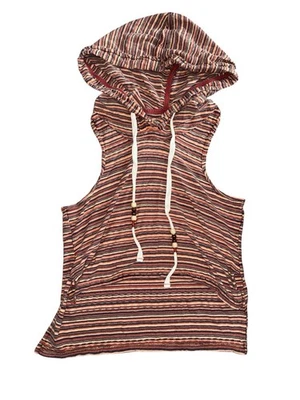 Camiseta sin mangas We The Free By Free People a rayas altas bajas para mujer S Foto 1 de 4