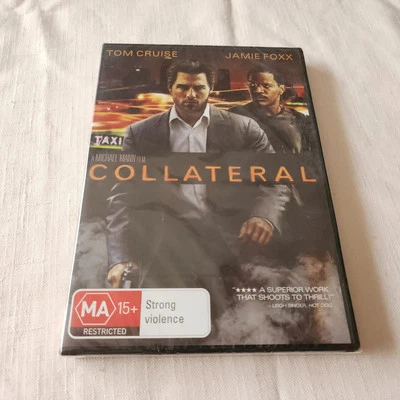Collateral (DVD 2004) Region 4 New Sealed Tom Cruise Jamie Foxx Free Postage - image 1 of 3