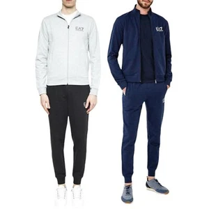 Traje de chándal para hombre EMPORIO ARMANI 3ZPV51 EA7 conjunto completo sudadera de algodón y corredor - Imagen 1 de 22