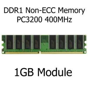 1GB Memory Upgrade for ASRock K7S8XE Motherboard DDR1 PC3200U / 400MHz - Picture 1 of 3