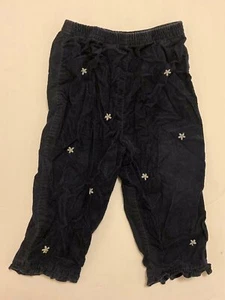 TALBOTS KIDS Girls' Navy Blue Corduroy DAISY Pants ~ Sz 18m - Picture 1 of 1