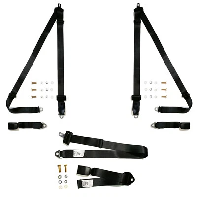 Rear Seat Belt Kit for Holden Commodore VB VC Wagon and Sedan - ADR Approved - Image 1 of 4