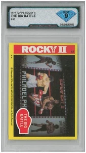 1979 Topps Rocky II THE BIG BATTLE #41 💎 DSG 9 Mint - Bild 1 von 2