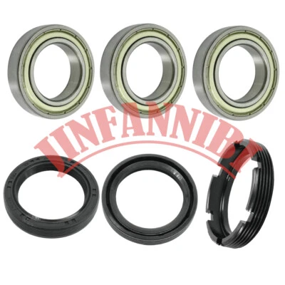 Rear Wheel Bearing Retainer Seals Kit Set For Honda CR125R CR250R 2000-2007 - Image 1 of 4