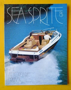 Minty 1983 Original SEA SPRITE Boats Sales CATALOG Brochure - Picture 1 of 9