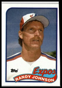 1989 Topps #647 Randy Johnson Montreal Expos - Bild 1 von 2