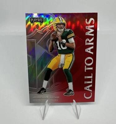 2020 Panini Playoff - Call to Arms Red #CA-20 Jordan Love (RC) - Image 1 of 4