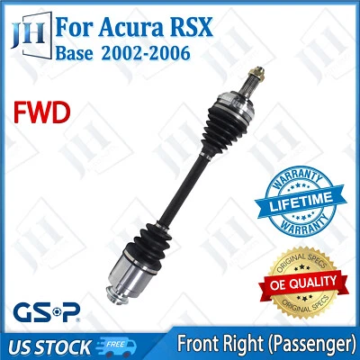 Eje CV pasajero delantero derecho original para Acura RSX Base L4 2002-2006 2,0 L tracción delantera Foto 1 de 4