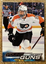 2022-23 Upper Deck Young Guns Linus Sandin #217 RC Rookie Philadelphia Flyers