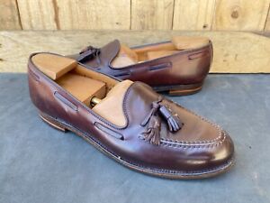 Rare! ALDEN Cordovan Tassel Moccasin Loafers Women's Size 6 A/C Same as M
