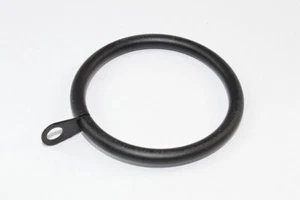 48 X Fixed Eye Curtain Drape Rod Rings Black Steel Id 42mm - Od 52mm | Onestopdi - Picture 1 of 1