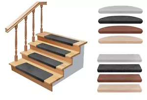 15er SET Stufenmatten Treppenschutz Treppenmatte Stufenmatte Treppenteppich - Bild 1 von 13