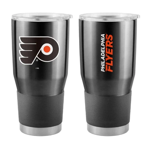 Philadelphia Flyers 30oz Stainless Steel Travel Tumbler [NEW] NHL Mug Glass Cup Cover