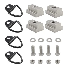 Tie Down Anchors 3/8" 16 Thread Screws Fit for Toyota Tundra Bed Deck Rail - Picture 1 of 6