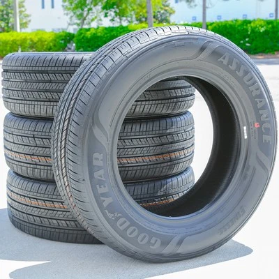 4 Tires Goodyear Assurance Finesse 235/55R19 105H AS A/S All Season - Image 1 of 4
