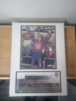 Foto mate del ganador de 500 Nascar Jeff Gordon Daytona Alfombrilla aún sellada 2005. Foto 1 de 4