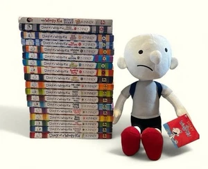 18 DOAWK PB Book Lot #1-17, Plush & Movie Diary Book  Jeff Kinney - Picture 1 of 5