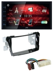 JVC DAB USB Bluetooth 2DIN MP3 Autoradio für Hyundai i40 ab 2016 Typ VF Klavierl - Bild 1 von 5