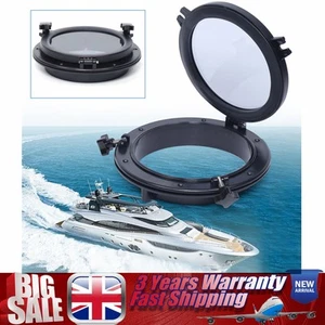10" Porthole Boat Marine Yacht RV Round Opening Window Port Hole Portlight Hatch - Picture 1 of 12