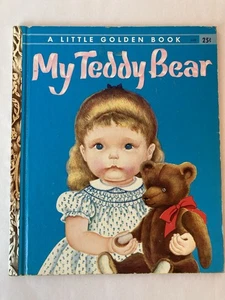 My Teddy Bear by Patsy Scarry A Little Golden Book 1953 - Imagen 1 de 8