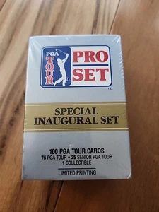 1990 Pro Set PGA Tour 100 Card Special Inaugural Factory Sealed Set - Picture 1 of 2