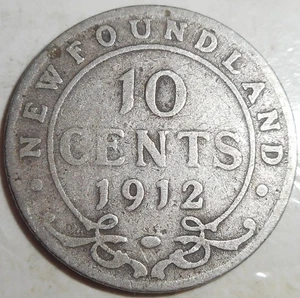 Neufundland Groschen 1912, 150K Original Auflage, Nachlassverkauf, KOSTENLOSER VERSAND - Bild 1 von 2