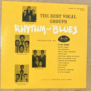 best vocal groups RHYTHM & BLUES us DOOTO LP_penguins_MEADOWLARKS etc. MINT - Picture 1 of 3