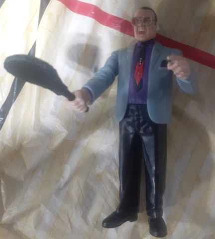WWF Jakks Ringside Collection Jim Cornette Series 2 Wrestling Figure 1998 NWA Cover