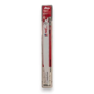 Milwaukee 48-00-5711 Super Sawzall Hoja 8 TPI 12" Longitud, Grúa, Paquete de 5 - Imagen 1 de 2