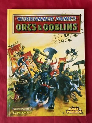 Orc & Goblins Army Rulebook Armies Mint Condition Warhammer Fantasy (B7) - Image 1 of 4