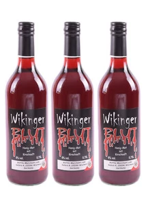 Wikingerblut, Met mit Kirschsaft, 6% Vol. - Bild 1 von 4