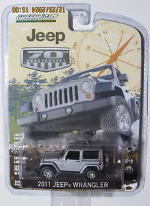 Greenlight Serie 2 Jeep 70th Anniversary 2011 Jeep Wrangler silber - Bild 1 von 8