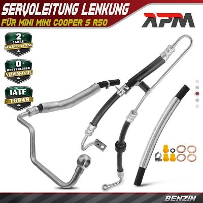 3 uds dirección asistida depósito de compensación manguera hidráulica para MINI Mini Cooper S R50 - Imagen 1 de 4