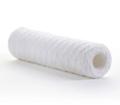 Whole House String Wound Sediment Water Filter Cartridge 2.5" x 10" - 100 μm - Image 1 of 3