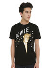 David Bowie Lights Mens Black T-Shirt