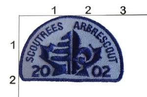 Canada Scoutrees Patch Boy Scouts 2002 Arbrescout Embroidered Arbres Logo - Picture 1 of 1