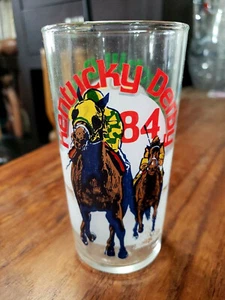 110th Kentucky Derby Churchill Downs Louisville Official Glass 1984 Mint Julep - Picture 1 of 3