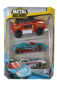 Zuru Metal Machines 1:64 Diecast 3-Pack 2019 Zing Horizon Inferno New in Box - Picture 1 of 8